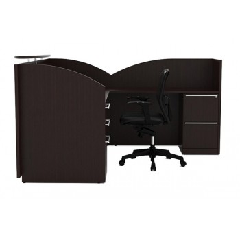 Verde L-Shaped Reception Desk 